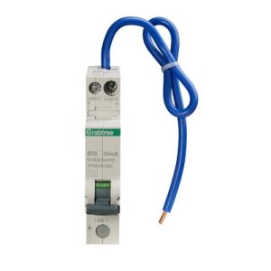 CRABTREE 32A 30MA B-TYPE RCBO/AFDD 1MW 1P+SWN