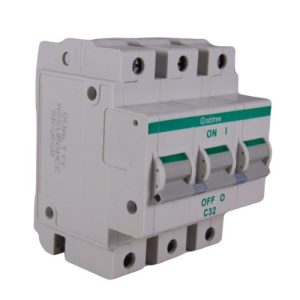 CRABTREE POLESTAR 32A TRIPLE POLE MCB