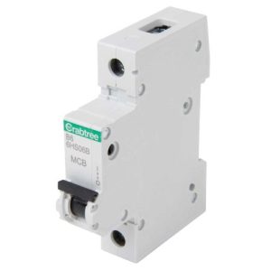 CRABTREE 6A 10KA S/POLE LOADSTAR MCB