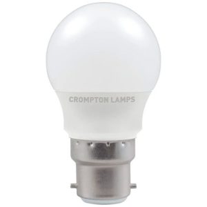 LED GOLFBALL 6W=470L=40W BC OPAL 6500K