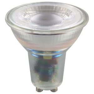 CROMPTON LED GLASS GU10 DIMMABLE 4W 2700K WARM WHITE