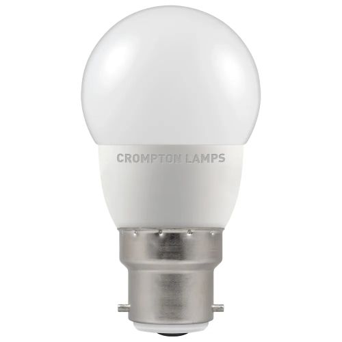 CROMPTON 5.5W 4000K BC GOLFBALL LED DIM OPAL