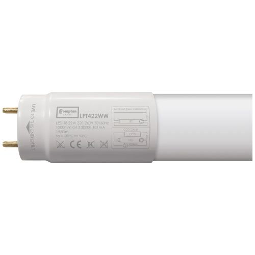 LED TUBE T8 4FT 22W 1950L G13 3000K