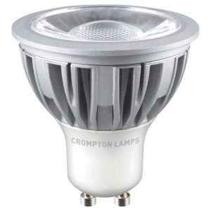 CROMPTON LED COB GU10 NON-DIMMABLE 5W 3000K WARM WHITE