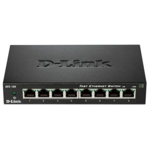 D-LINK 8-PORT FAST ETHERNET SWITCH