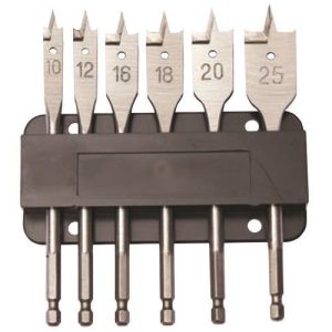 DART 6 PIECE FLAT BIT SET