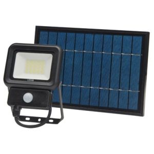 LED2B 20W SOLAR FLOODLIGHT WITH PIR