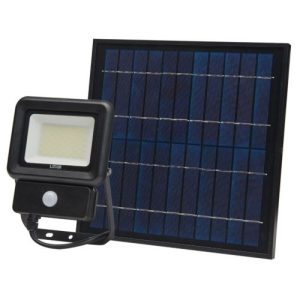 LED2B 30W SOLAR FLOODLIGHT WITH PIR