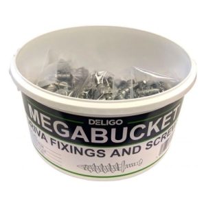 DELIGO TRADE TUB 200 X METAL PLASTERBOARD FIXINGS