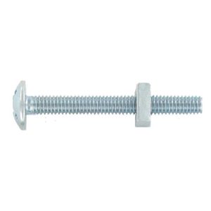 DELIGO M5 X 25 ROOFING NUT & BOLT ZN PK200