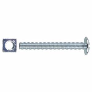 DELIGO M6 X 50 ROOFING NUT & BOLT ZN PK200