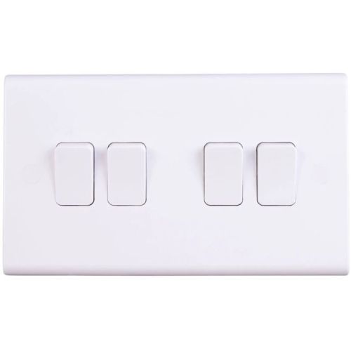 DETA SLIMLINE 4G 2W LIGHT SWITCH