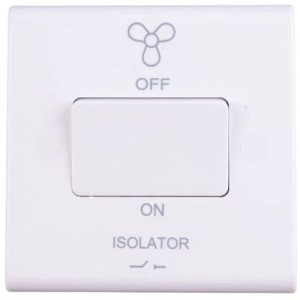 DETA SLIMLINE 3P FAN ISOLATER SWITCH