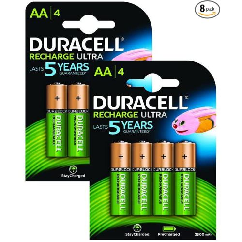 DURACELL AA 2500MAH PREMIUM RECHARGEABLES BATTERIE