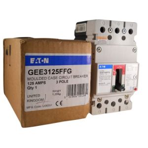 EATON CUTLER HAMMER 125A 3P 25KA MCCB