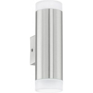 EGLO 92736 RIGA-LED WALL LIGHT STAINLESS STEEL GU1