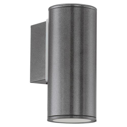 EGLO 94102 RIGA WALL LIGHT ANTHRACITE WALL DOWN L