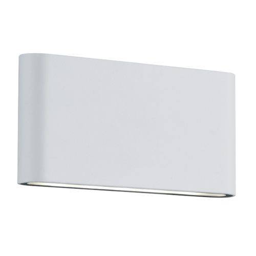 ELD LED UP & DOWN EXTERNAL WALL LIGHT MATT WHITE F