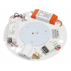 17W LED GEAR TRAY WITH MICROWAVE SENSOR & 3HR EMER