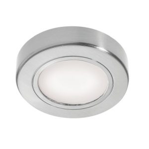 SURFACE MOUNTED LED CABINET DOWNLIGHT BRUSHED NICK