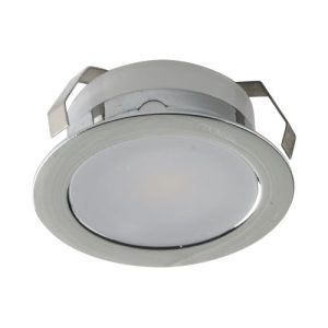 CHROME RECESSED LED DOWNLIGHT COOL WHITE