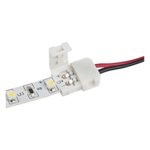 CLIP ON FAST CONNECTOR 2M INPUT LEAD FOR 8MM LED T