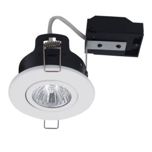 OPEN BACK TILT FIRE RATED DOWNLIGHT