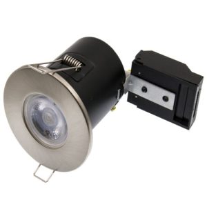 FIXED FIRE RATED DOWNLIGHT - GU10 - PRESSED STEEL