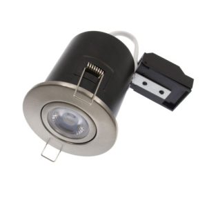 TILT FIRE RATED DOWNLIGHT - GU10 - PRESSED STEEL -