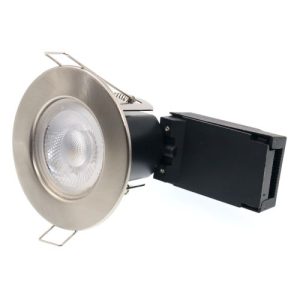 JET 5W LED FIXED FIRE RATED IP65 NOISE & FLICKER FREE DOWNLIGHT
