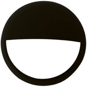 LUN3X3 EYELID BLACK BEZEL RING