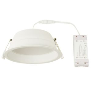 SATURN 7W DIMMABLE LED ROUND RECESSED COLOUR TEMPE