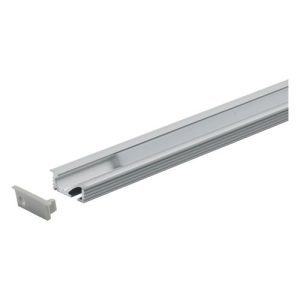 SCAS RECESSED ANGLED PROFILE ALUMINIUM FINISH