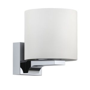 BATHROOM ROUND GLASS WALL LIGHT