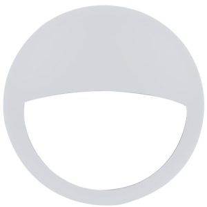 TALPA 12W LED BULKHEAD EYELID WHITE BEZEL RING