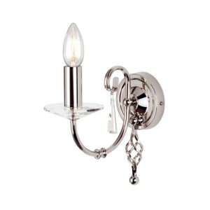ELSTEAD AEGEAN 1 LIGHT WALL LIGHT - POLISHED NICKEL
