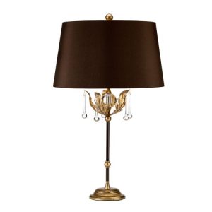 ELSTEAD AMARILLI 1 LIGHT TABLE LAMP - BRONZE/GOLD