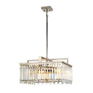 ELSTEAD ARIES 4 LIGHT LARGE CHANDELIER