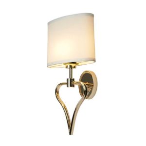 ELSTEAD FALMOUTH 2 LIGHT WALL LIGHT - FRENCH GOLD