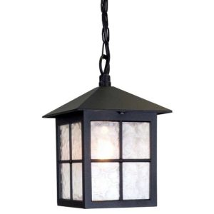 ELSTEAD WINCHESTER 1 LIGHT CHAIN LANTERN