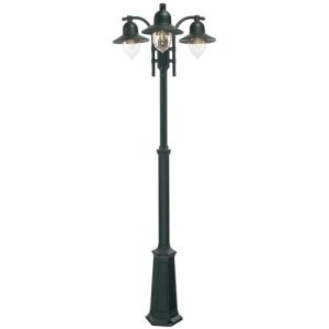 ELSTEAD COMO 3 LIGHT TRIPLE HEAD POST