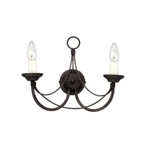 ELSTEAD CARISBROOKE 2 LIGHT WALL LIGHT