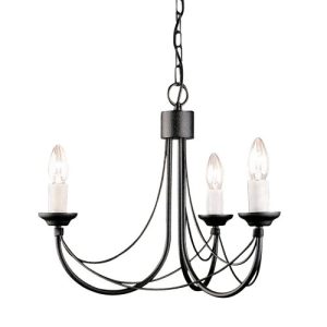 ELSTEAD CARISBROOKE 3 LIGHT CHANDELIER
