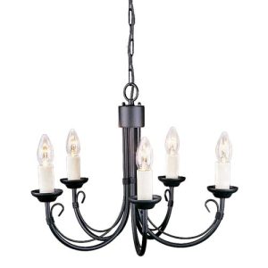 ELSTEAD CHARTWELL 5 LIGHT CHANDELIER