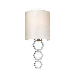 ELSTEAD CLARK SMALL 1 LIGHT WALL LIGHT - POLISHED CHROME