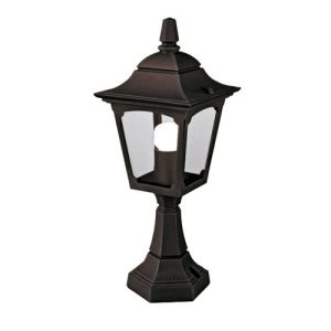 ELSTEAD CHAPEL 1 LIGHT MINI PEDESTAL LANTERN
