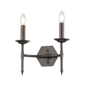 ELSTEAD CROWN 2 LIGHT WALL LIGHT