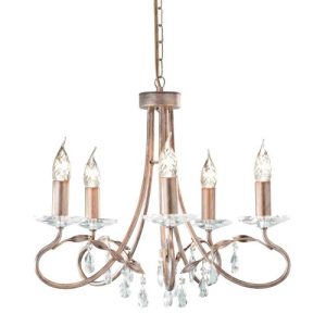 ELSTEAD CHRISTINA 5 LIGHT CHANDELIER