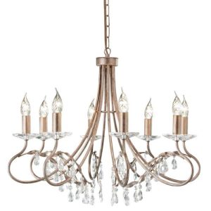 ELSTEAD CHRISTINA 8 LIGHT CHANDELIER