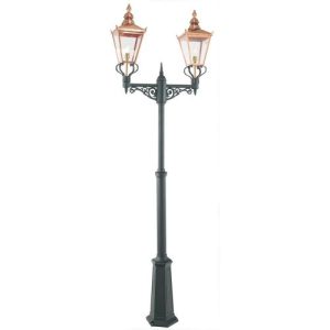 ELSTEAD CHELSEA TWIN HEAD LAMP POST